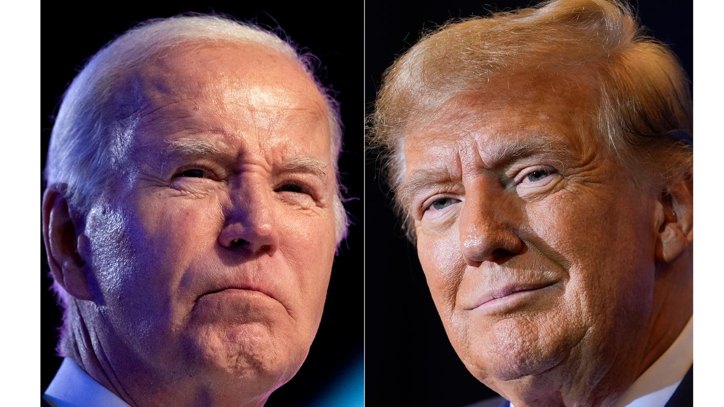 Ihr Duell rückt näher: Aktuell sind Joe Biden und Donald Trump die letzten verbliebenen Kandidaten.
