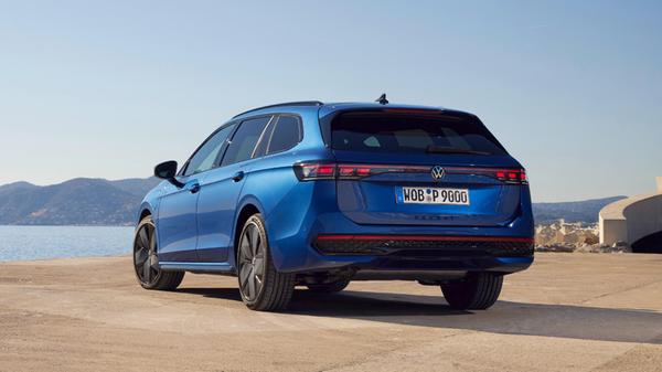 Die Dachreling ist serienmäßig.