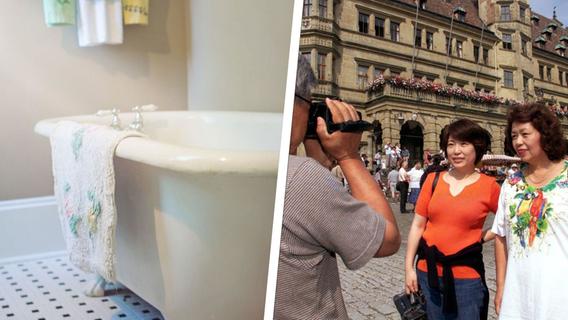 Hotel nur mit Badewanne, Bratwürste mit Reis: Was sich japanische Touristen in Rothenburg wünschen