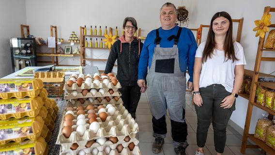 Blick in Familienbetrieb: Landwirt Alfred Winkler aus Vestenbergsgreuth hat über 15.000 Hühner