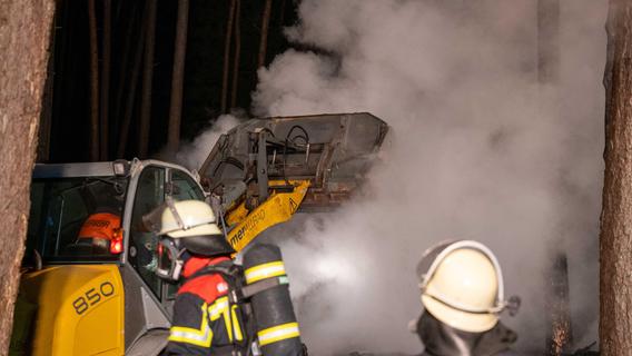 Brandstifter auf frischer Tat ertappt: Das sechste Feuer in Beerbach war eines zu viel