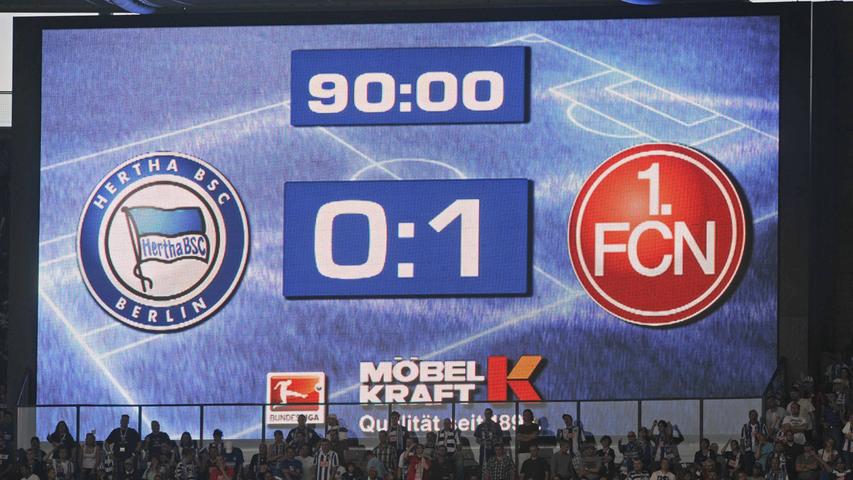 Auswärtssieg! Auswärtssieg! Club gewinnt bei Hertha BSC