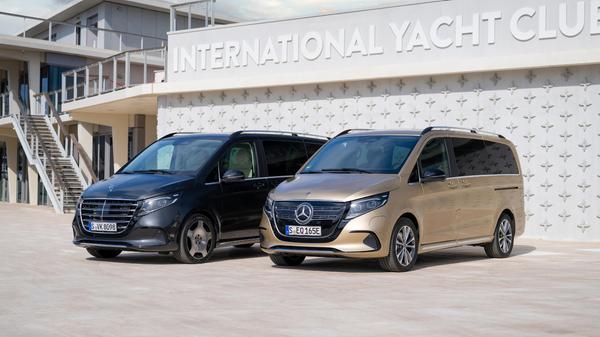 Mercedes EQV und V-Klasse