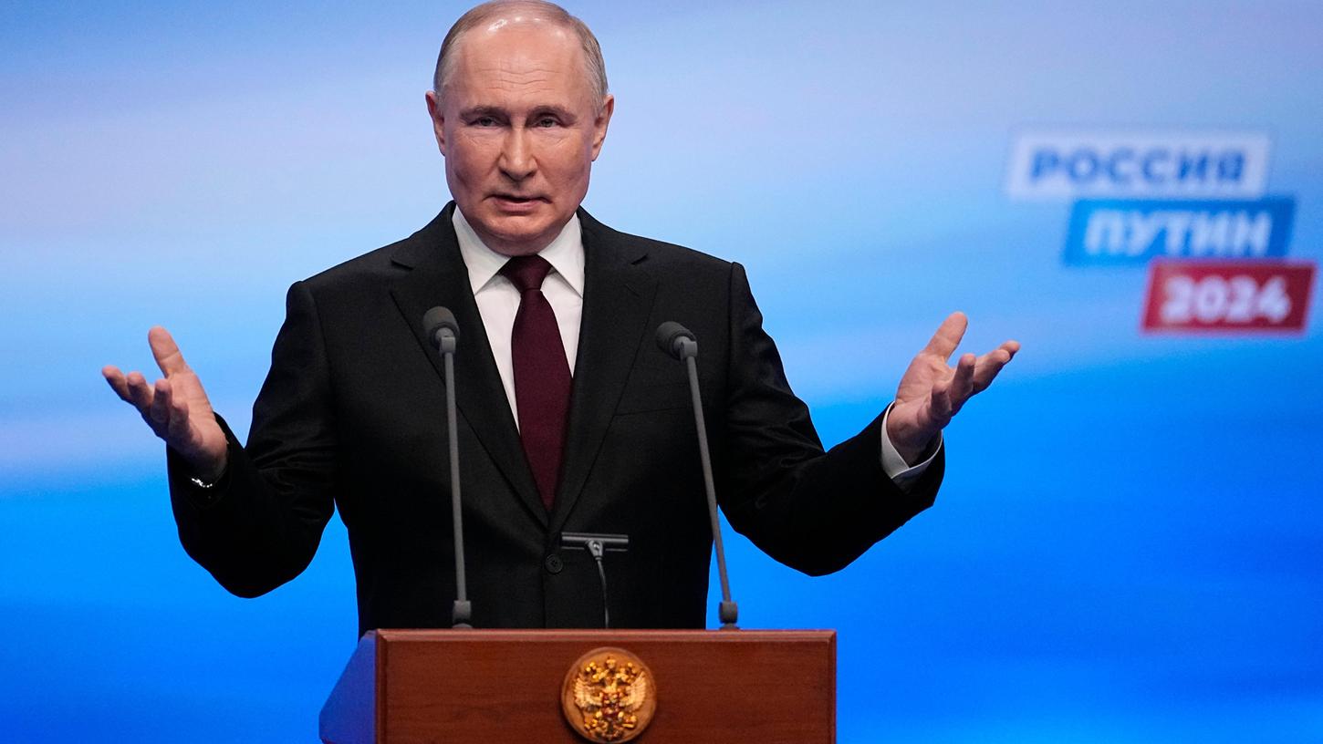 Putin wird sechs weitere Jahre Russland regieren. 