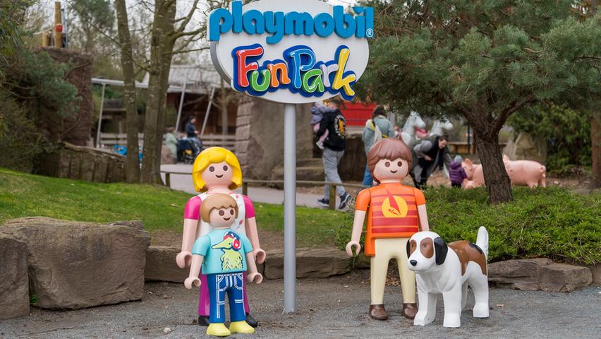 Am 18. März öffnete der Playmobil-Funpark in Zirndorf wieder sein großzügiges Außengelände.