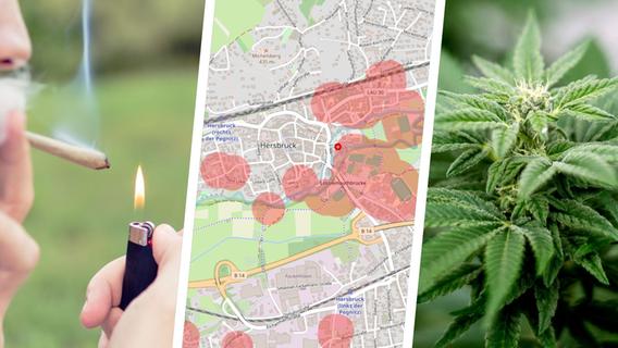 Cannabislegalisierung: Die Bubatzkarte zeigt, wo in Hersbruck ab April gekifft werden darf