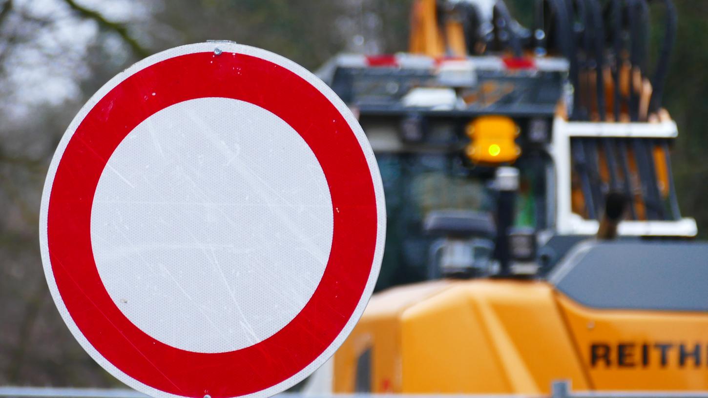 Für Baumaßnahmen muss die Allersberger Straße in Roth stadtauswärts ab 4. April für voraussichtlich drei Wochen gesperrt werden.