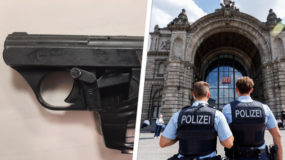 Haftbefehle, Schreckschusswaffen, Messer: Polizei zieht nach Hauptbahnhof-Aktion in Nürnberg Bilanz