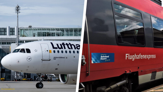 Von Nürnberg und Neumarkt direkt zum Münchener Flughafen: Was hinter dem neuen ÜFEX-Zug steckt