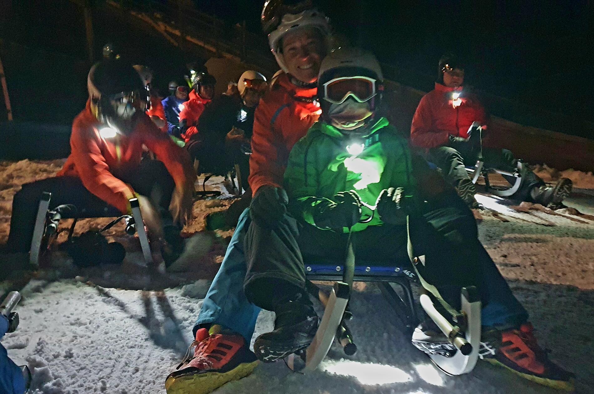 ... jetzt fahren sie endlich ab.