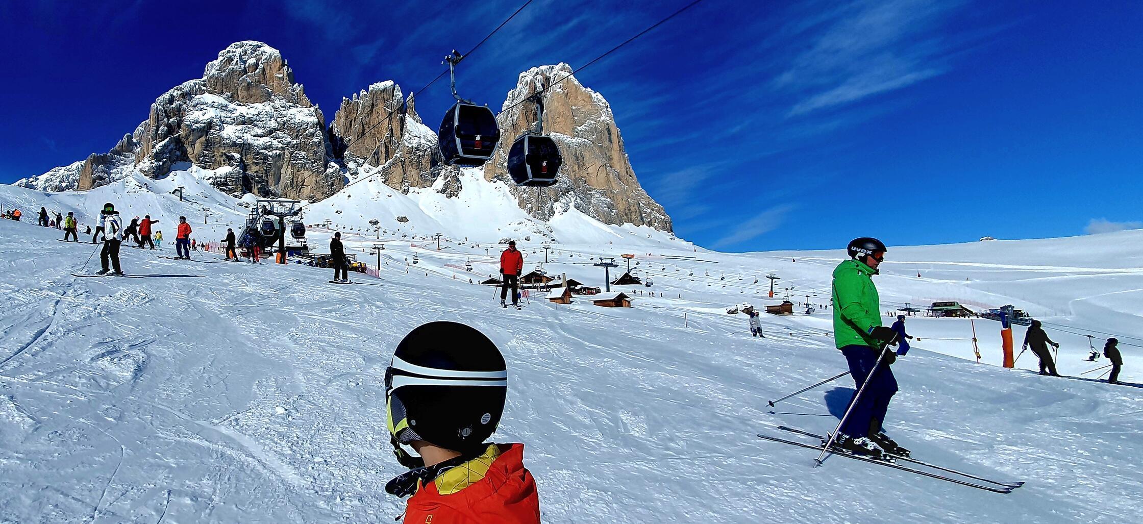 Der Langkofel bei der Sellaronda.