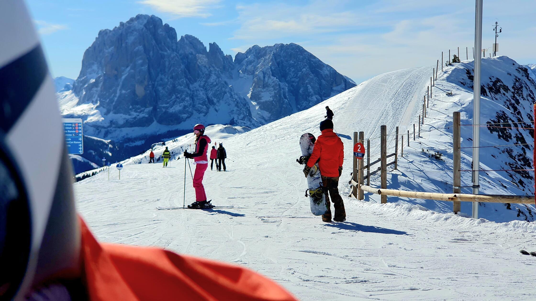 Tolles Wetter, tolle Berge, toller Skitag.