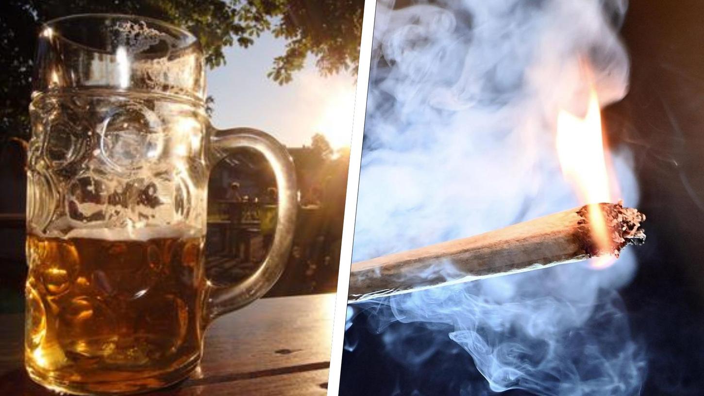 Cannabis Rauchen in der Öffentlichkeit - bald ein gewohntes Bild im Biergarten?