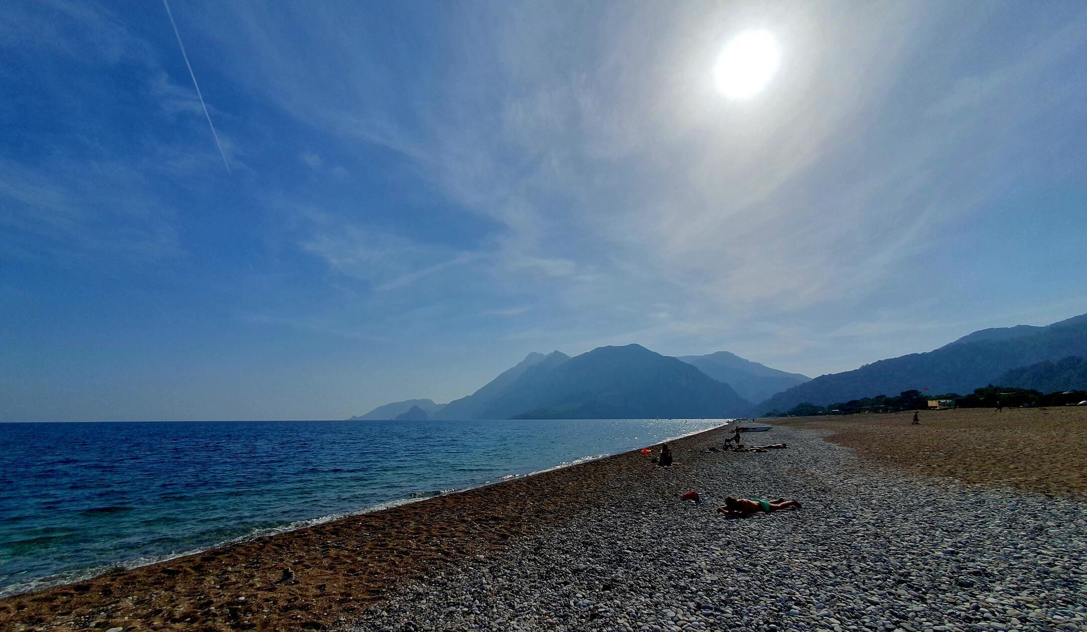Die Sonne scheint noch im November bei über 25 Grad.