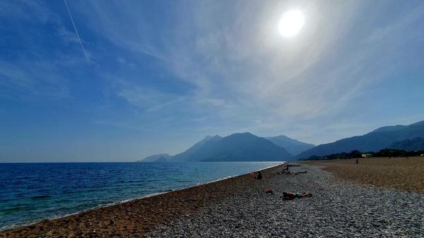 Die Sonne scheint noch im November bei über 25 Grad.