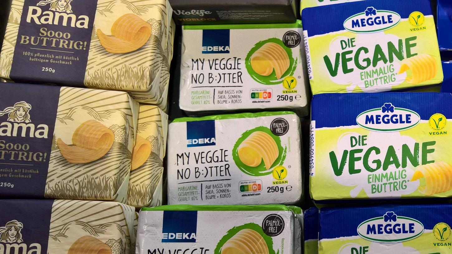 Fast alle Hersteller veganer Butter fielen durch.
