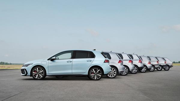 VW Golf Generationen