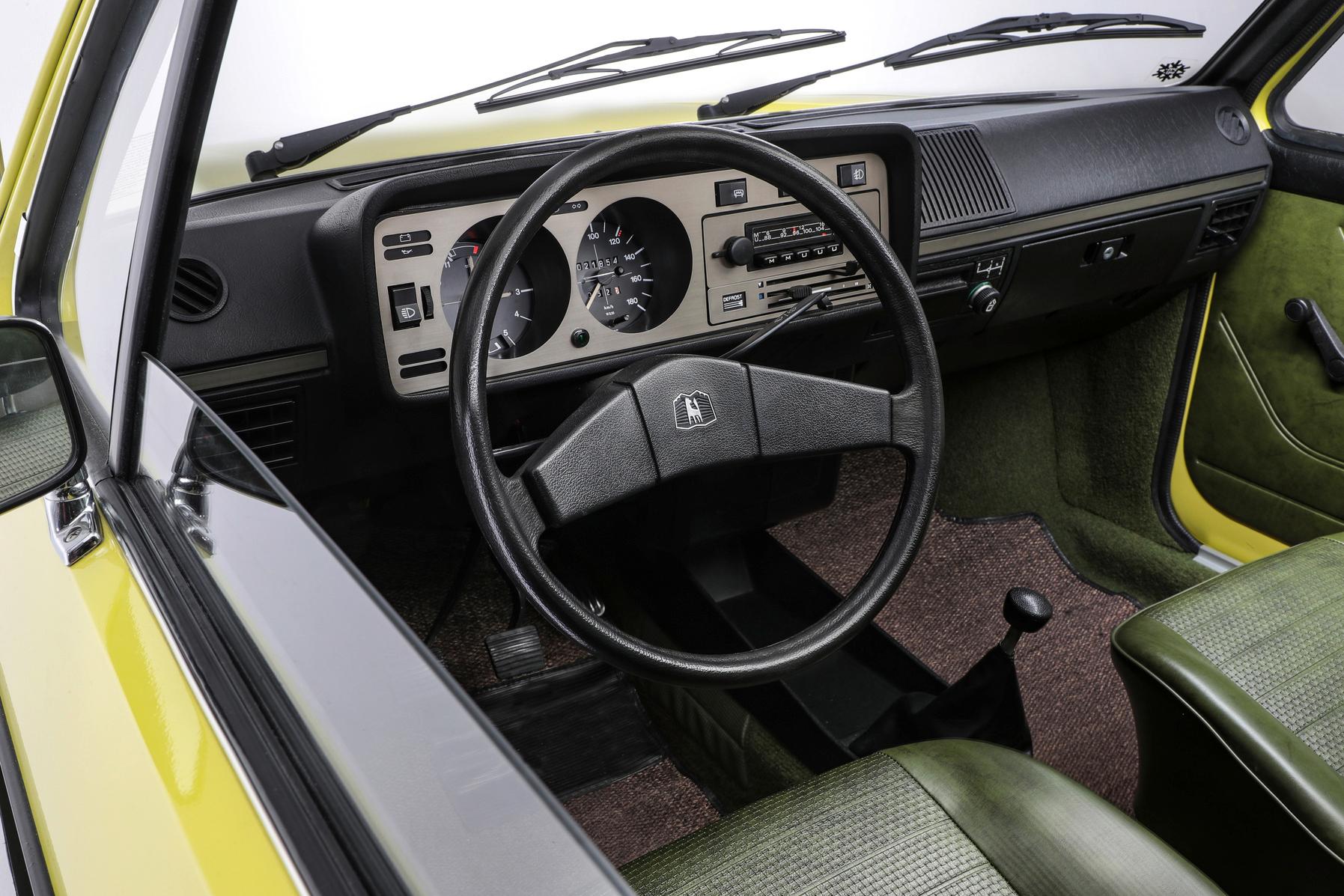 So schlicht präsentierte sich das Cockpit.