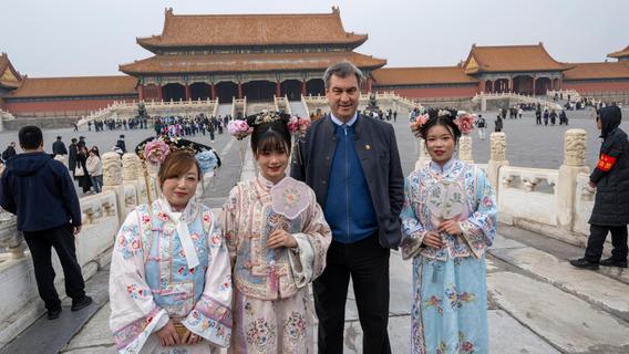 Peking statt Pegnitz: Was Söders Reisen mit der K-Frage zu tun haben