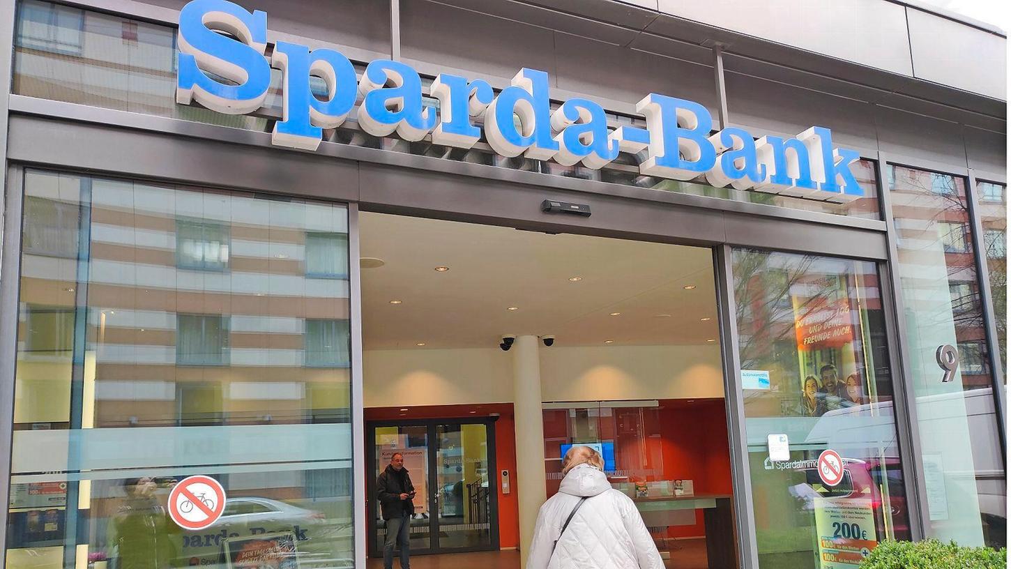 Die Sparda-Bank Nürnberg in der Eilgutstraße.