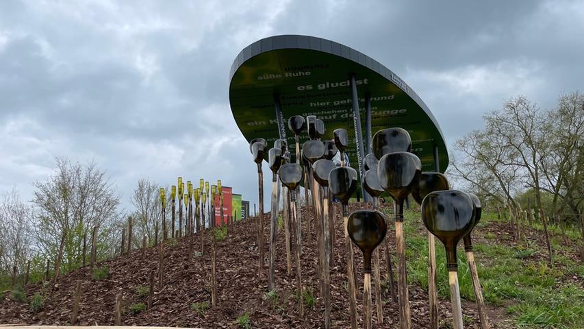 Der neu geschaffene Terroir-F-Punkt liegt nur wenige Hundert Meter vom Bewirtungshaus entfernt.