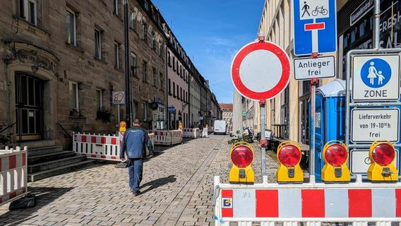 Alexanderstraße in Fürth: Sanierung beginnt erst Anfang Mai - deshalb ist aber schon jetzt gesperrt