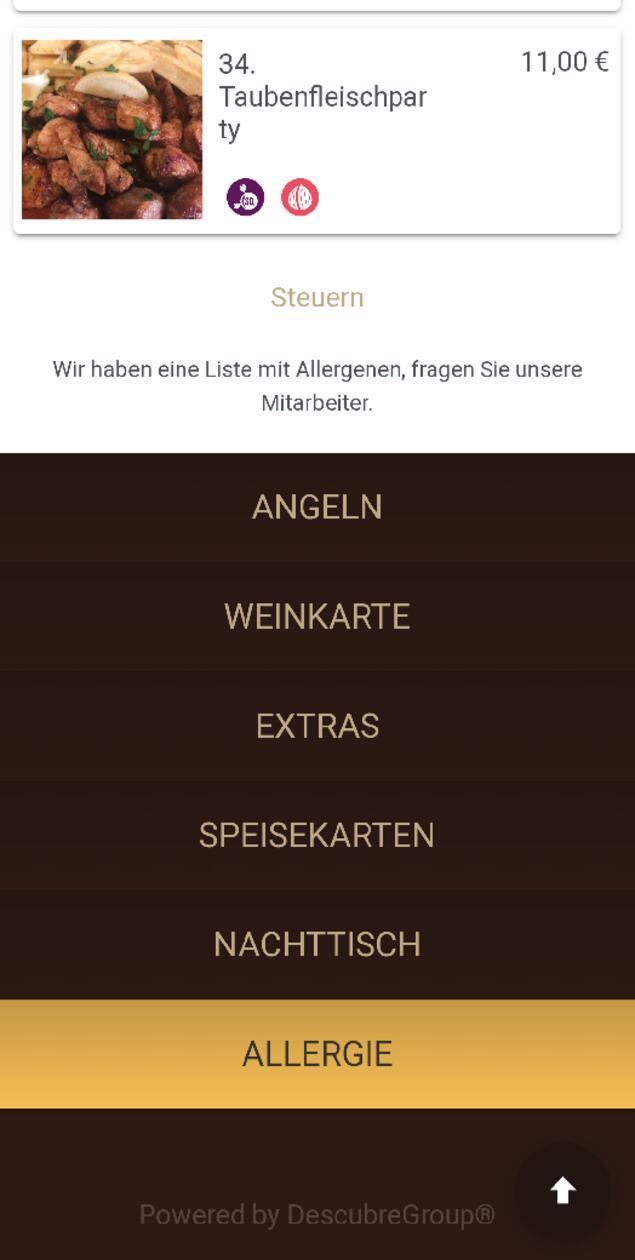 Gesehen wurde diese Online-Speisekarte von unserem Leser Ingulf Scheler, eingesandt per Mail.