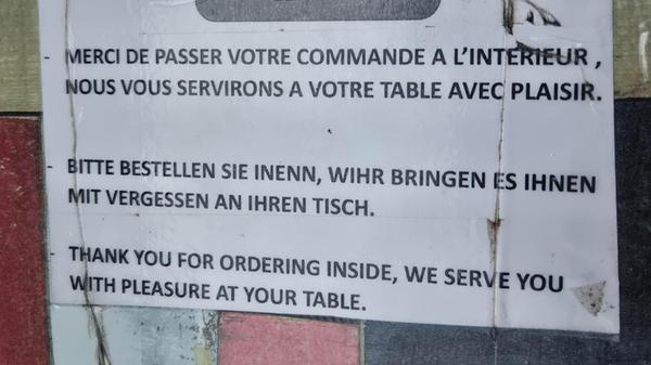 Gesehen vermutlich in Frankreich, von unseren Lesern Helmut und Marianne Büttner kommentarlos per Mail geschickt.