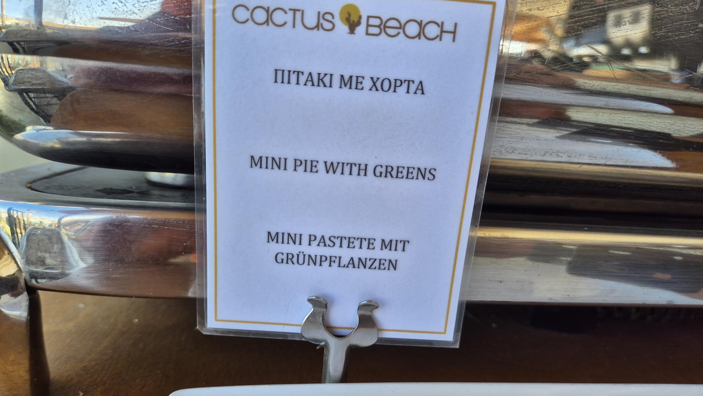 „Dieses Schild habe ich in Kreta entdeckt,, an unserem Strandlokal“, schreibt uns unsere Leserin Ina Streitenberger aus Gräfenberg.