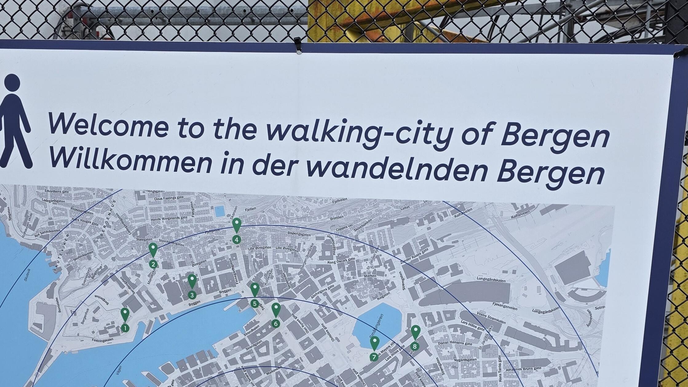 Gesehen in der Stadt Bergen in Norwegen von unserem Leser Christoph Wenz.