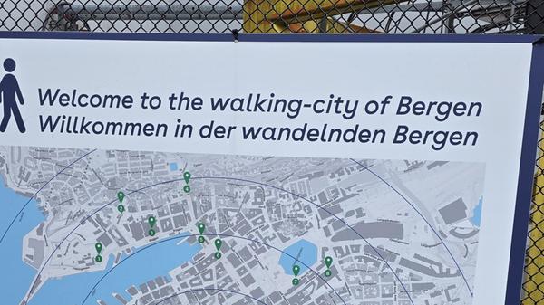 Gesehen in der Stadt Bergen in Norwegen von unserem Leser Christoph Wenz.