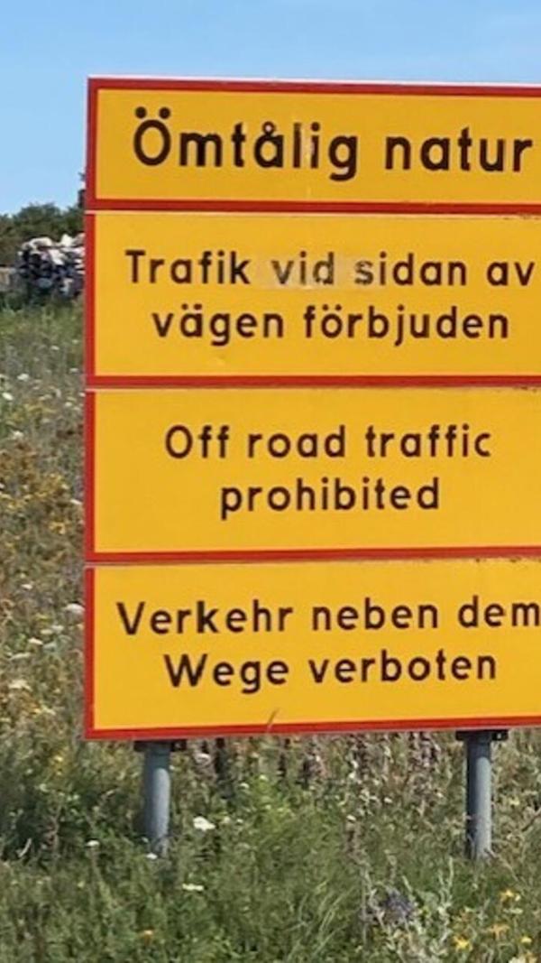 „Anbei ein Schnappschuss aus Öland/Schweden“, schreibt uns unser Leser Harald Weiß aus Rohr bei Schwabach.