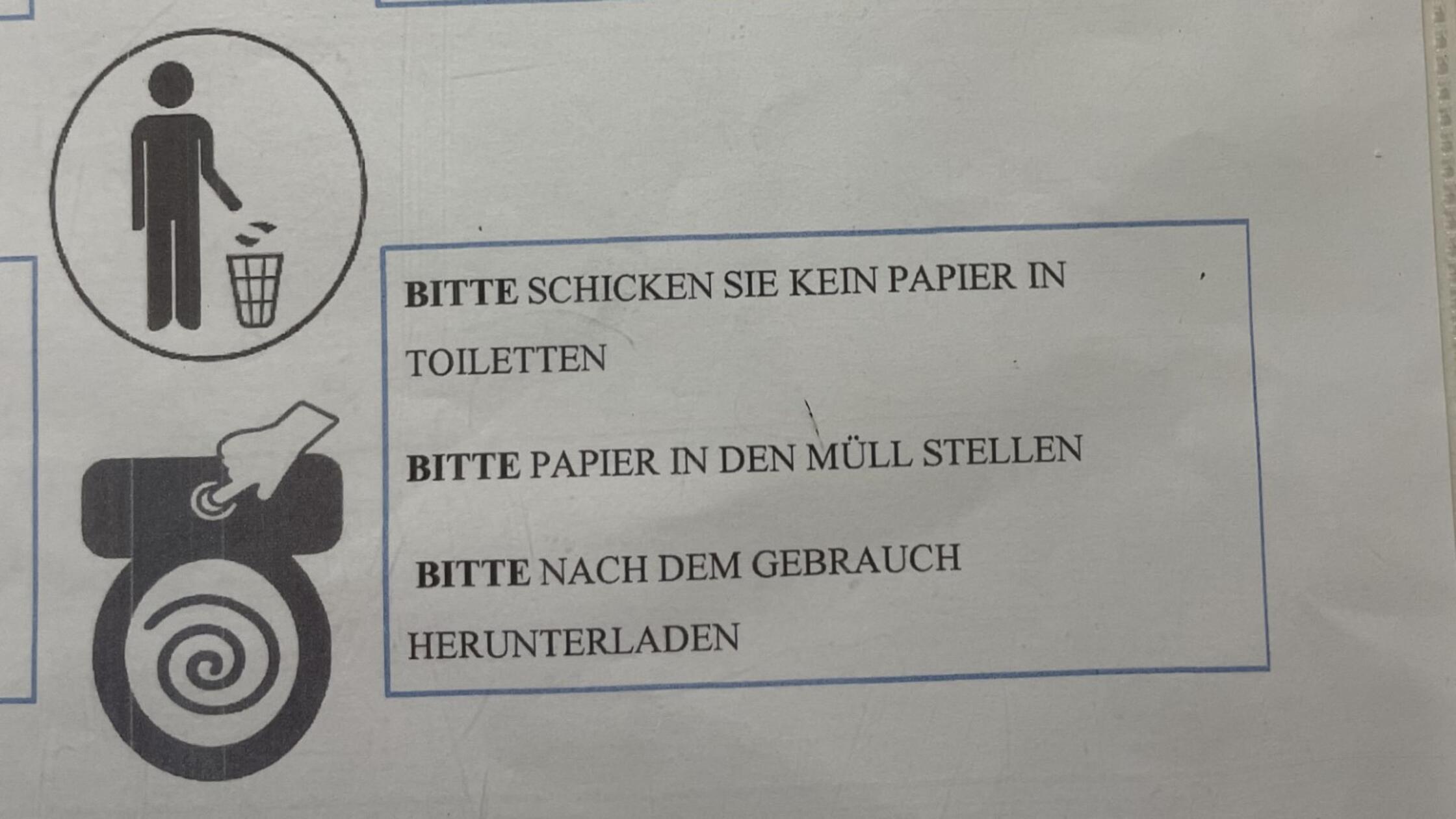 Gesehen von Anita Turbanisch in Porto Moniz auf Madeira in einem Lokal auf der Toilette.