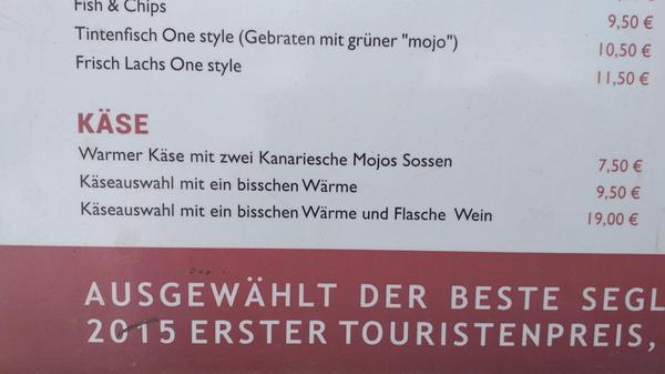 "Käseauswahl mit ein bißchen Wärme", schreibt Leserin Heike Schwab unter diesem Bild.