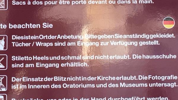 Gesehen auf Malta am Eingang der St.Johns-Kathedrale von Sabine Klier aus Erlangen.