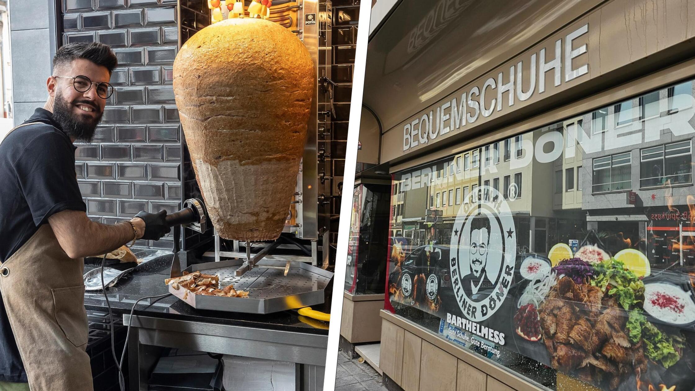 Neue Restaurants & Cafés "Original Berliner Döner" für nur 1 Cent zur Neueröffnung