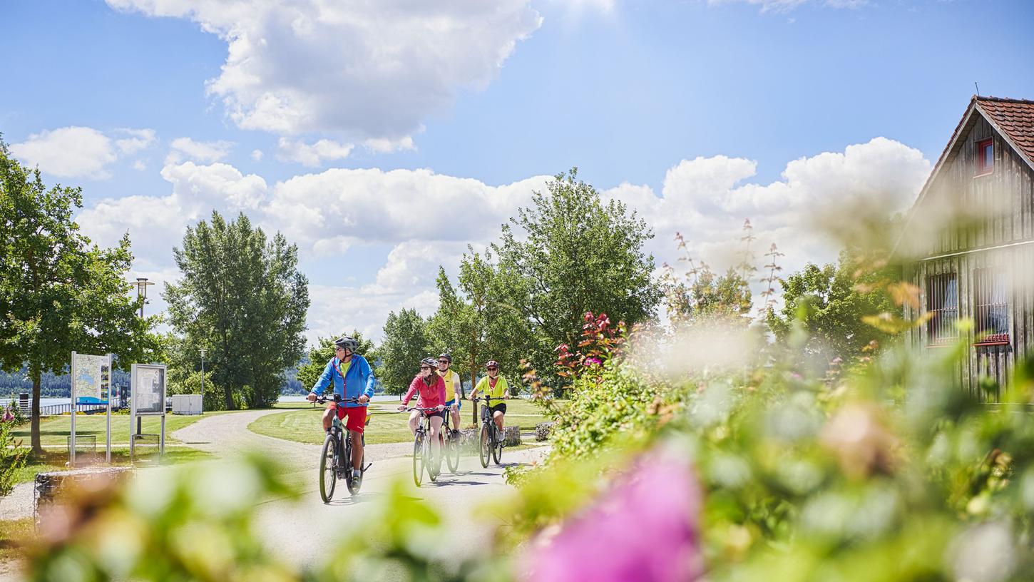 Gunzenhausen war 2022 ein Etappenziel der Radltour. Gunzenhausen war 2022 ein Etappenziel der Radltour.