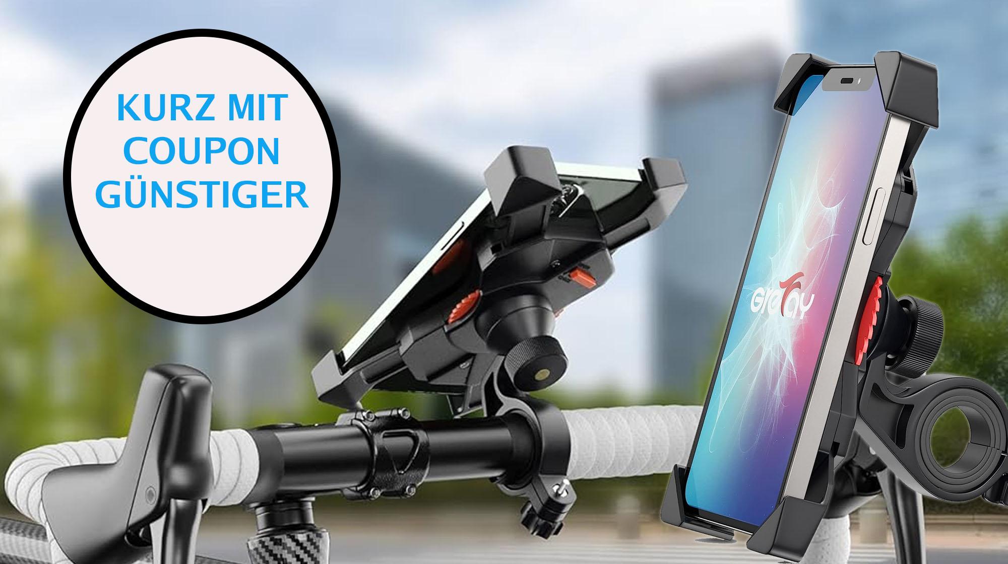 Beste Handyhalterung frs Fahrrad: Amazon-Topseller sitzt bombenfest -  kostet ein Drittel von Feschd