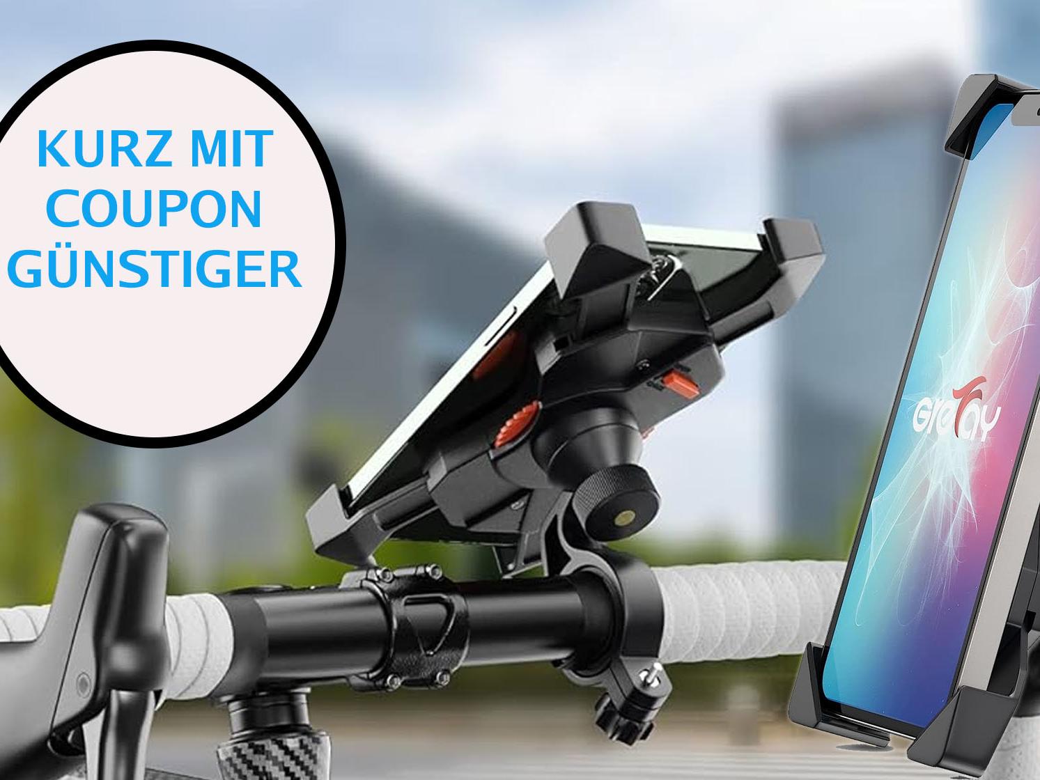 Beste Handyhalterung fürs Fahrrad: Amazon-Topseller sitzt bombenfest