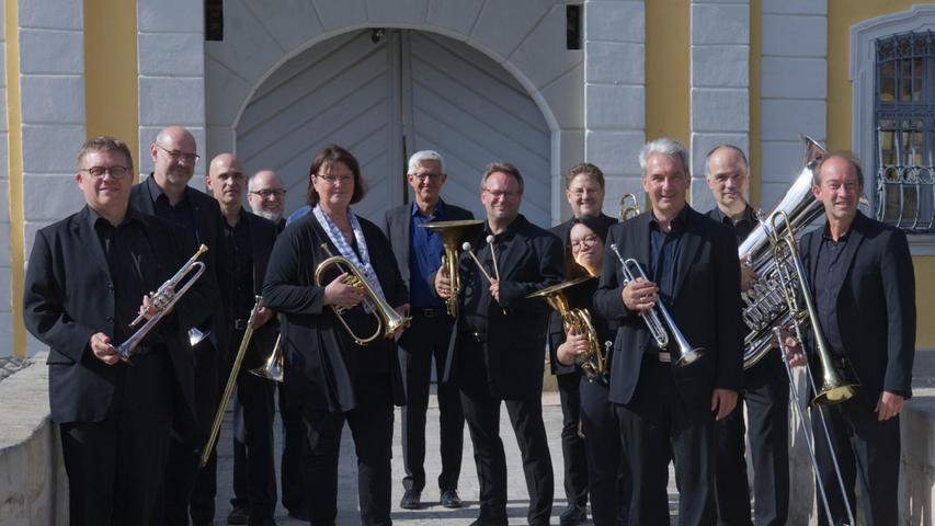 Das renommierte Blechbläserensemble "ensemble hundshaupten" gastiert in der Walfahrtskirche St. Moritz. 