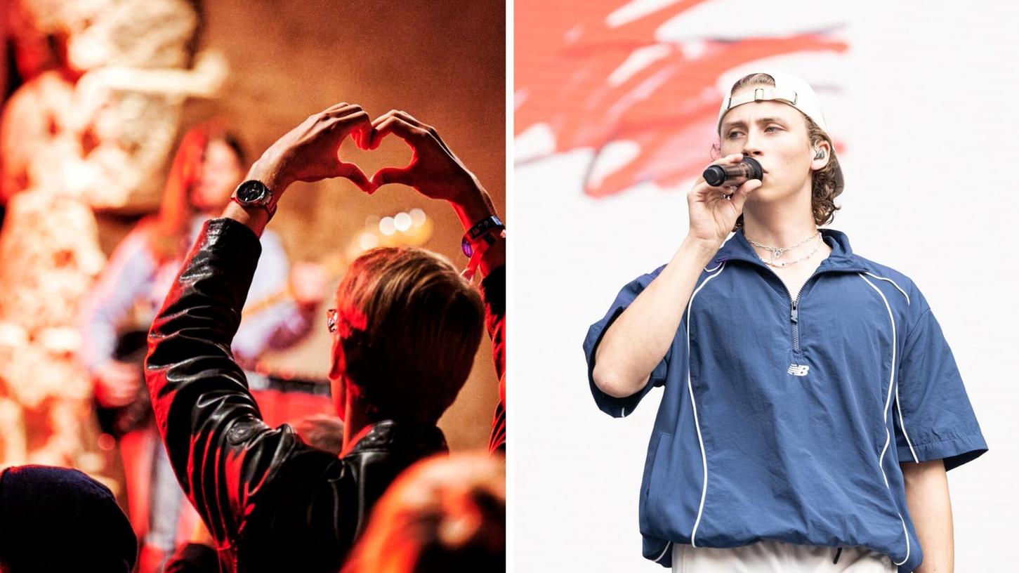 Der 20-jährige Hamburger Sänger Berq (rechts) tritt am zweiten Oktober-Wochenende beim Nürnberg Pop Festival auf. Der 20-jährige Hamburger Sänger Berq (rechts) tritt am zweiten Oktober-Wochenende beim Nürnberg Pop Festival auf.