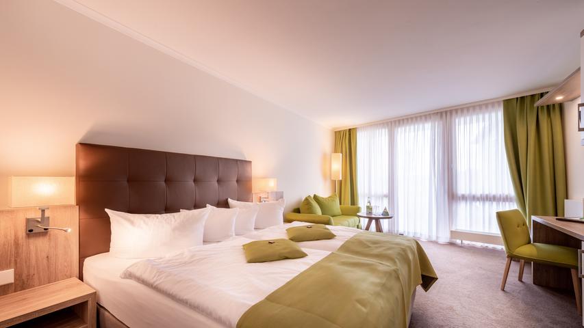 Perfekt für eine kleine Auszeit - alle Zimmer und Suiten sind großzügig und modern gestaltet.
