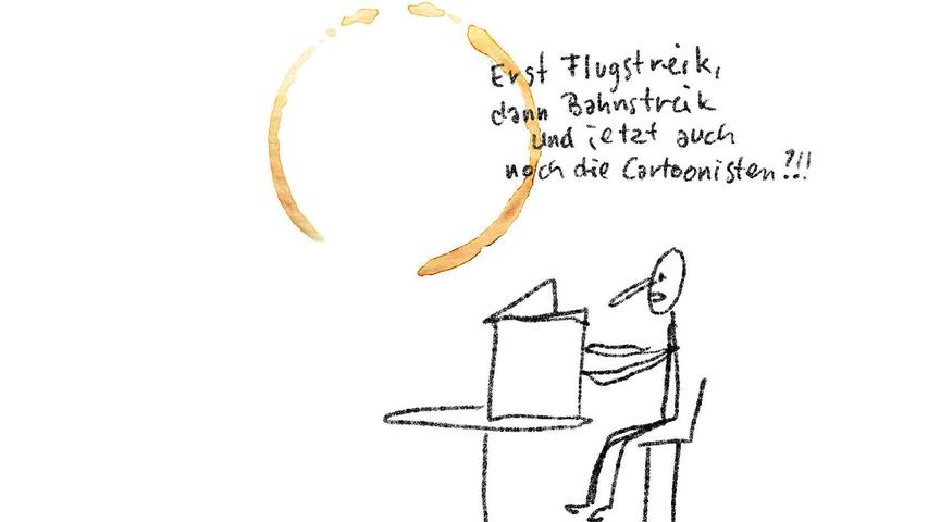 So sieht's der Gymmick: Die besten Cartoons des Comedian-Meisters aus unserem Magazin am Wochenende