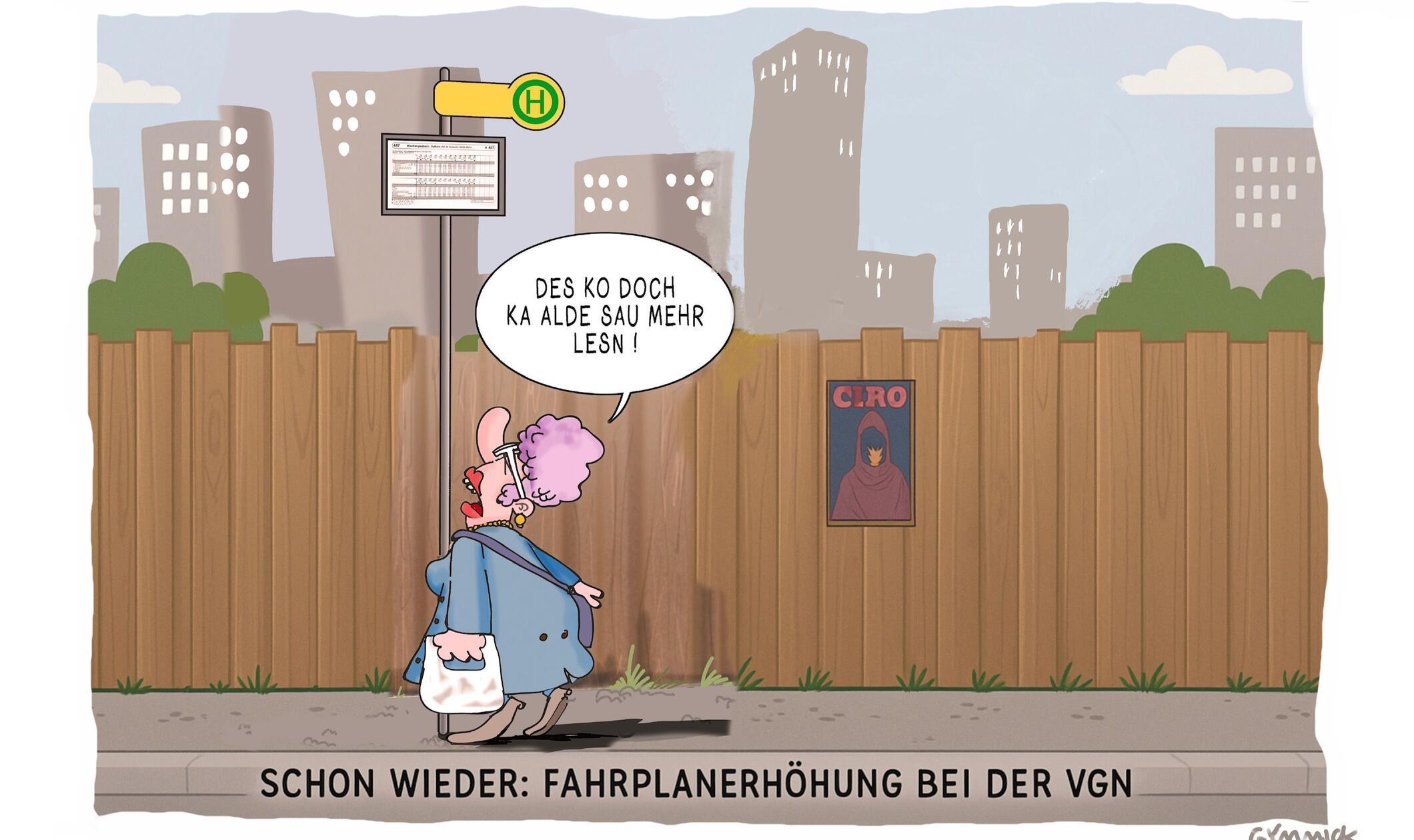 Schon wieder Fahrplan-Erhöhung bei der VGN