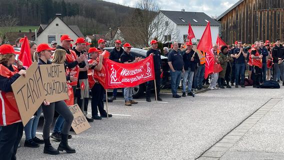 Schabmüller in Berching lahmgelegt: IG Metall kündigt weitere Streiks an