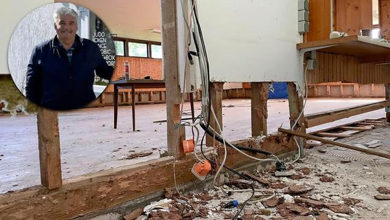 Hochwasser zerstörte die Judohalle: Drei Jahre später packt der TV Bad Windsheim die Sanierung an