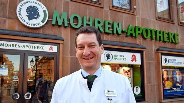 Wilhelm Bouhon, Inhaber der Mohren-Apotheke Nürnbe