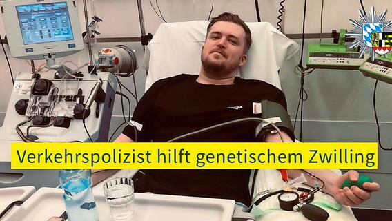 „Letzte Chance auf Leben“: Polizist aus Franken will genetischen Zwilling retten