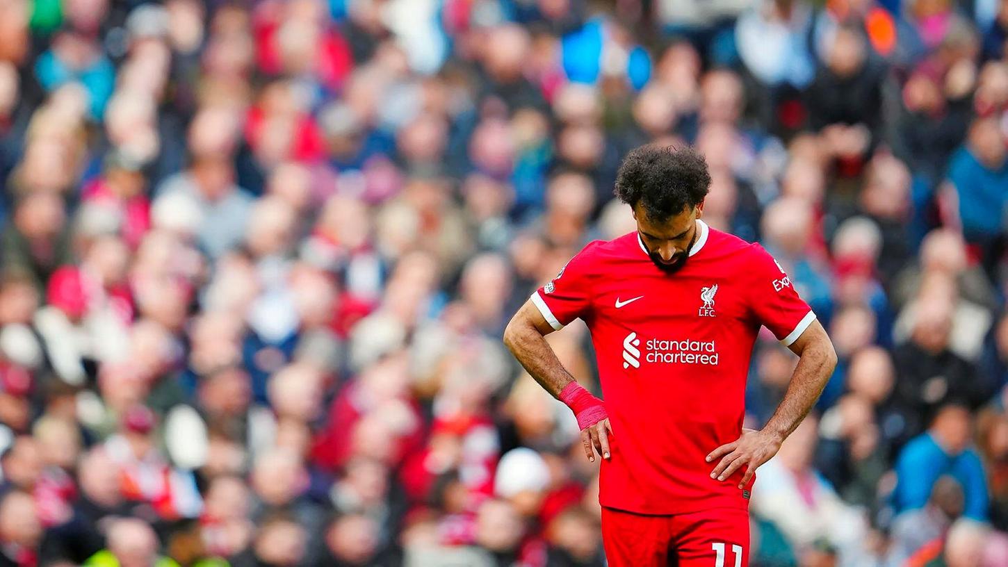 Die Liverpooler um Mohamed Salah kassierten gegen Crystal Palace eine überraschende Heim-Niederlage.