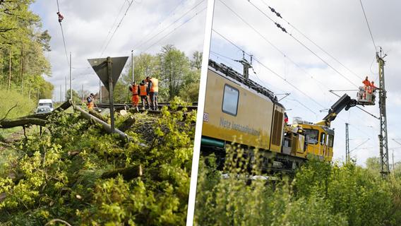 Bahnstrecke zwischen Erlangen und Fürth wieder in Betrieb - Verspätungen und Teilausfälle möglich